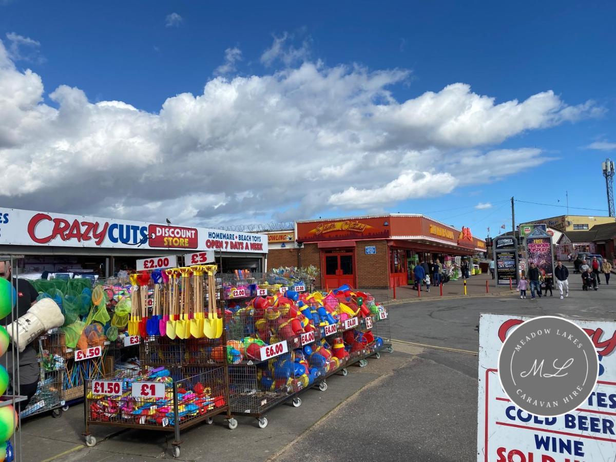 Seaview 145 - Pet Friendly, Bath And Close To Beach & Fantasy Island - Meadow Lakes Caravan & Lodge Hire Ingoldmells Esterno foto
